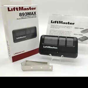 893MAX 3 Button Lift Master Visor Remote Control Garage Door Opener